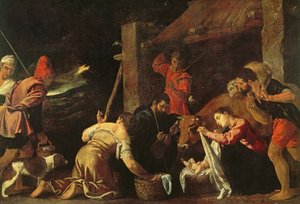 羊飼いの礼拝 作： Pedro Orrente